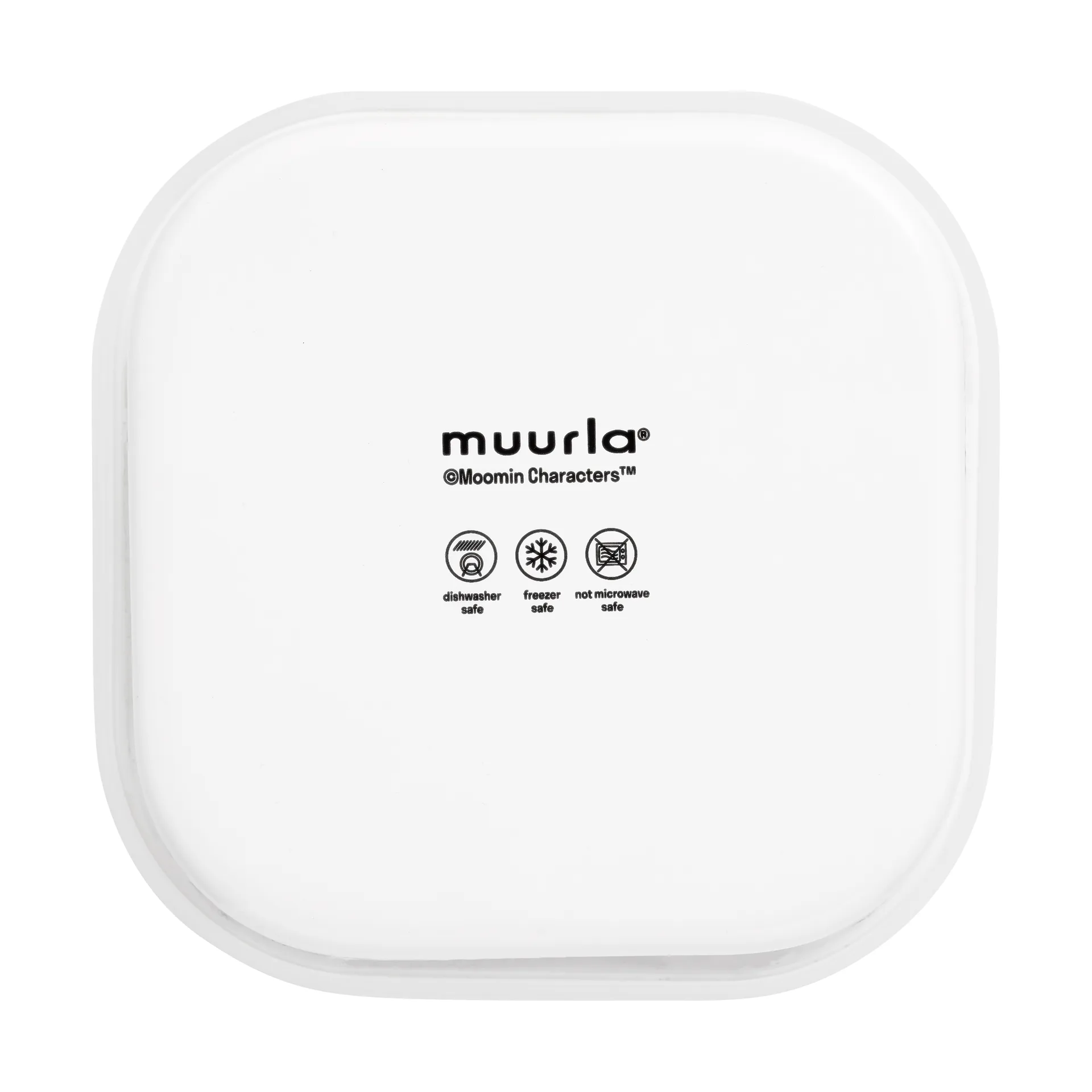 Barattolo smaltato Mumin con coperchio 1,5 L, Joyfull Apples-verde Muurla