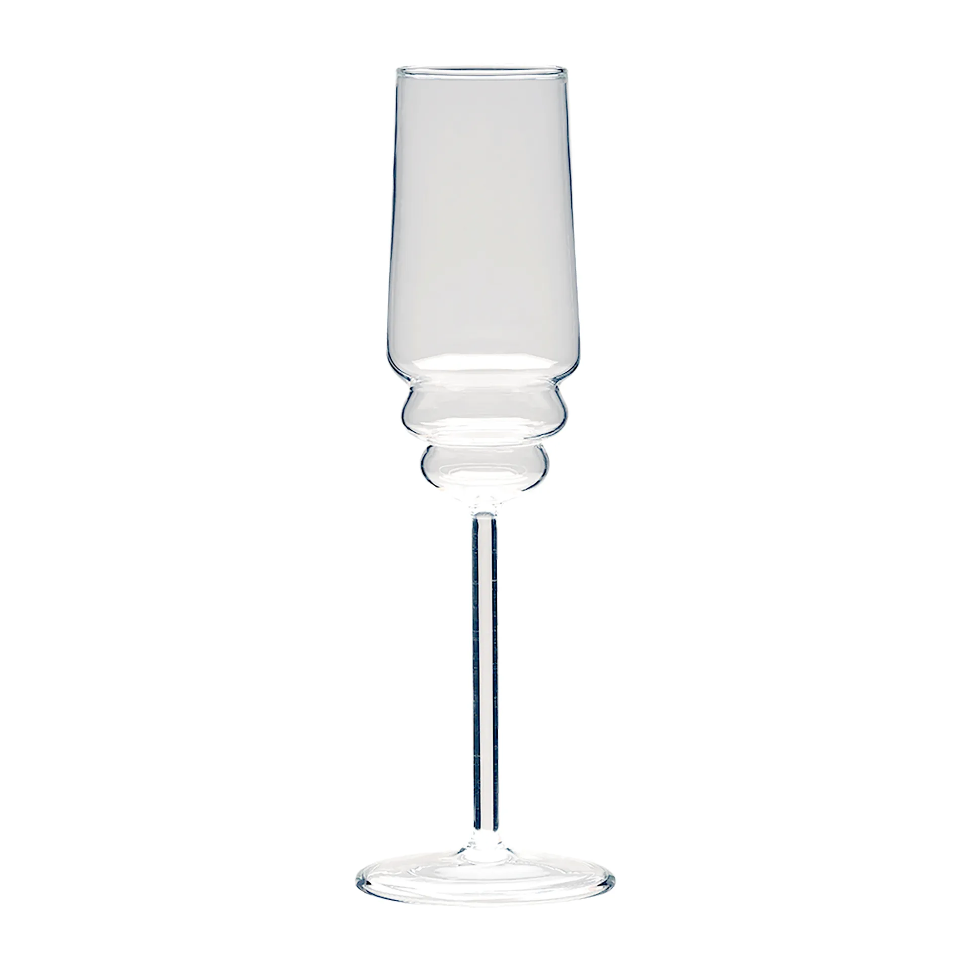 Bicchiere da champagne Steps 25 cl, Trasparente Muurla