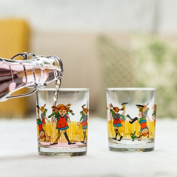 Bicchiere Pippi 2 dl - Multicolore - Muurla