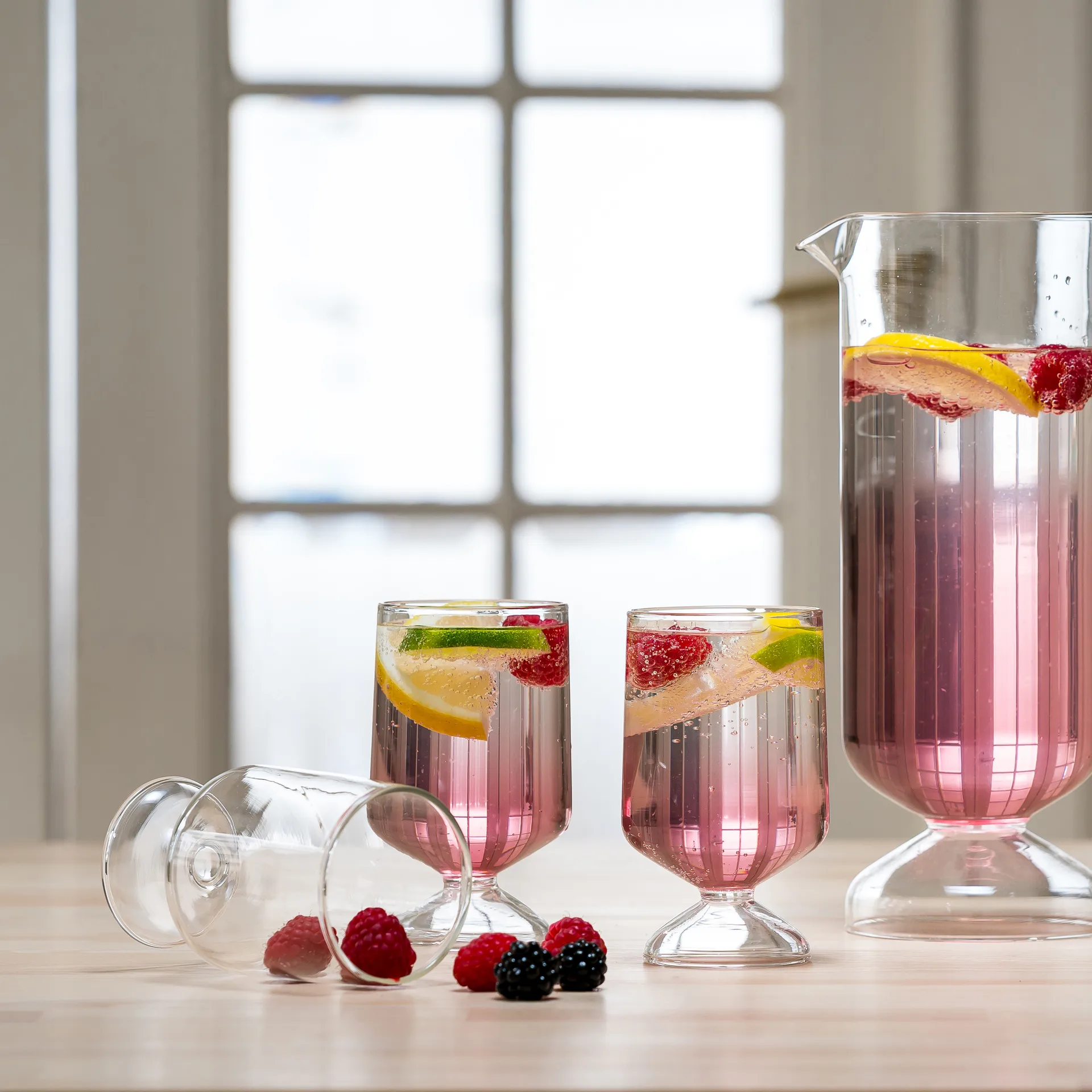 Bicchieri Olo 30 cl confezione da 2, trasparente Muurla