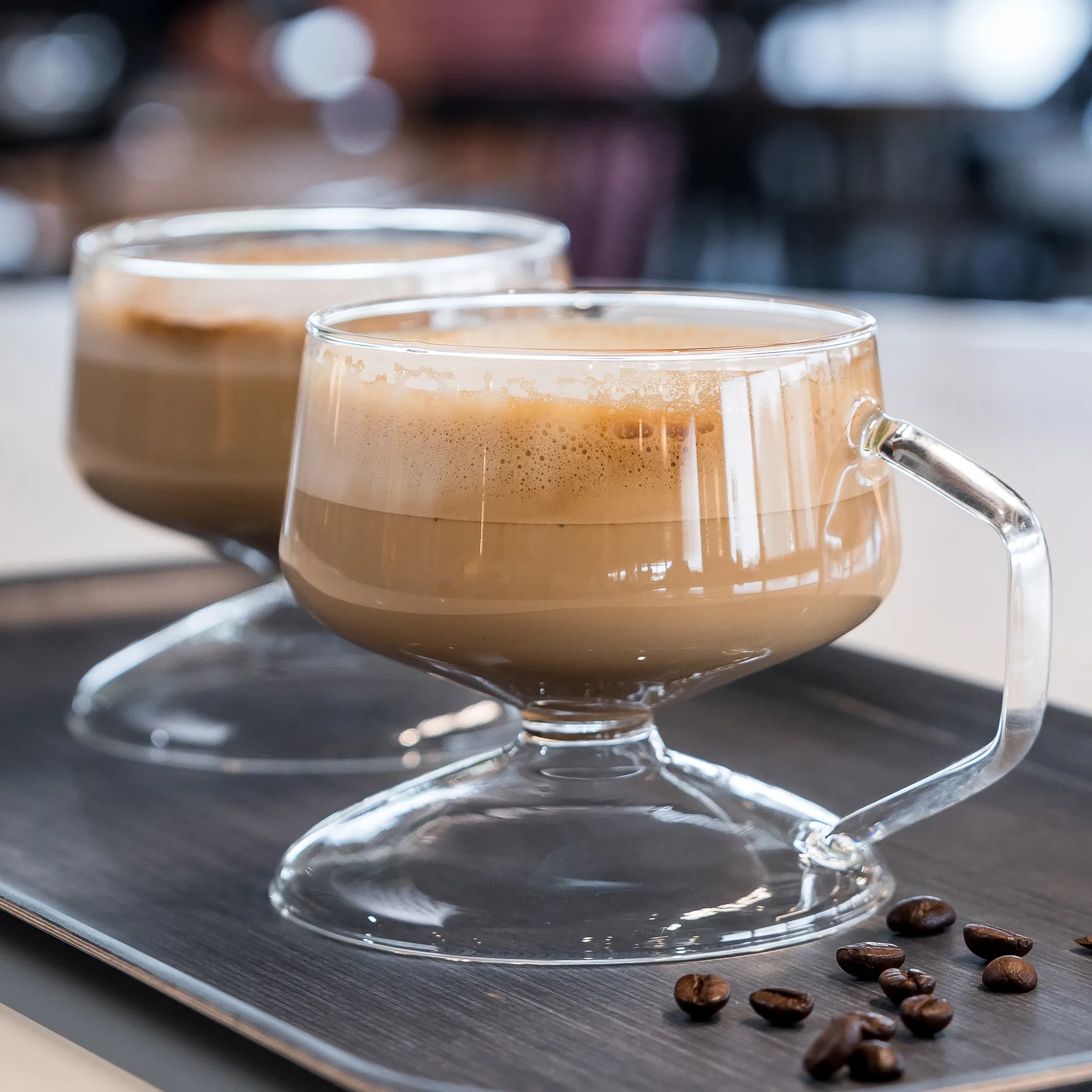 Bicchieri per bevande calde Olo 30 cl confezione da 2, trasparente Muurla