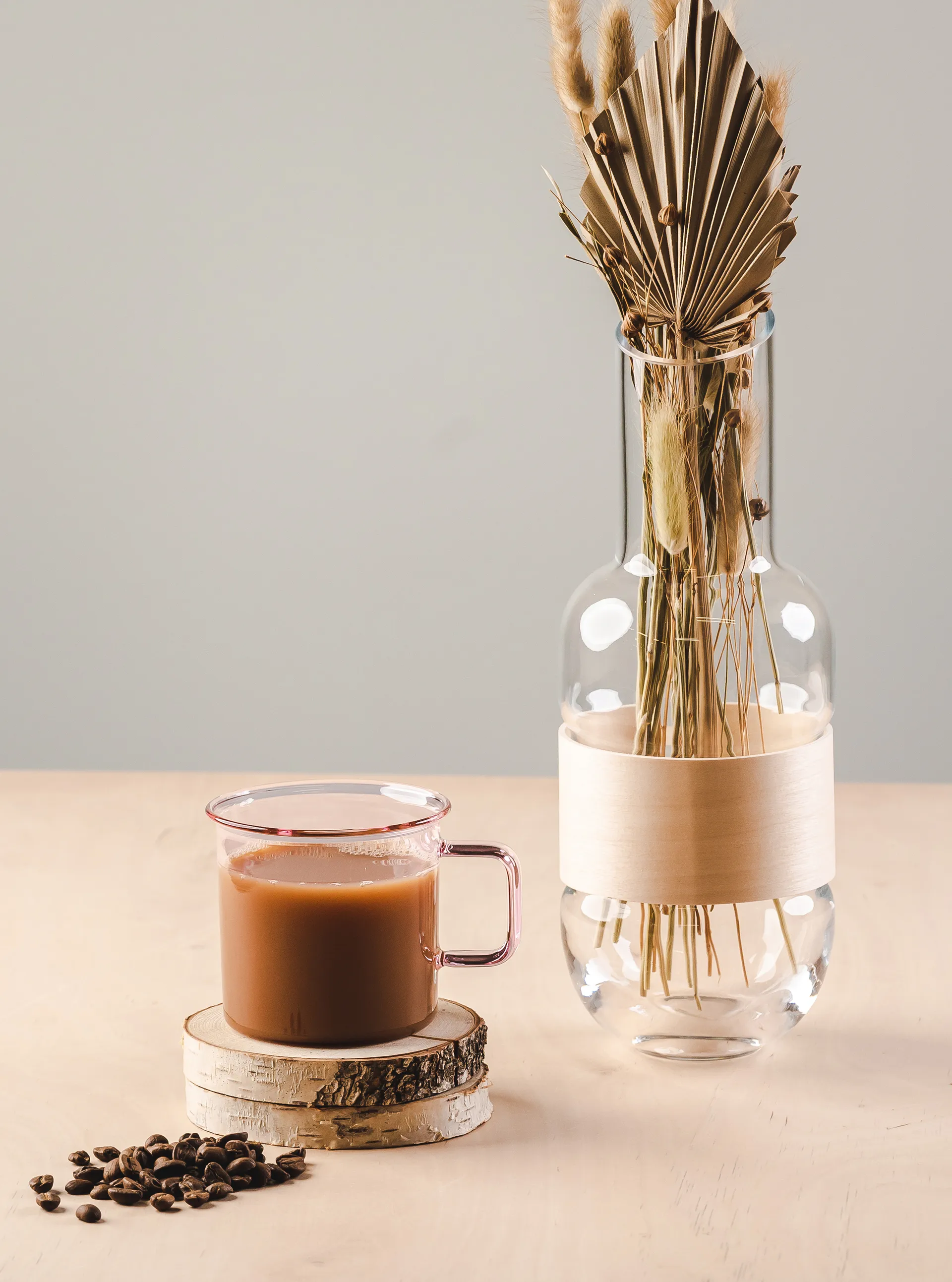 Boccale in vetro Muurla 35 cl, Rosa Muurla