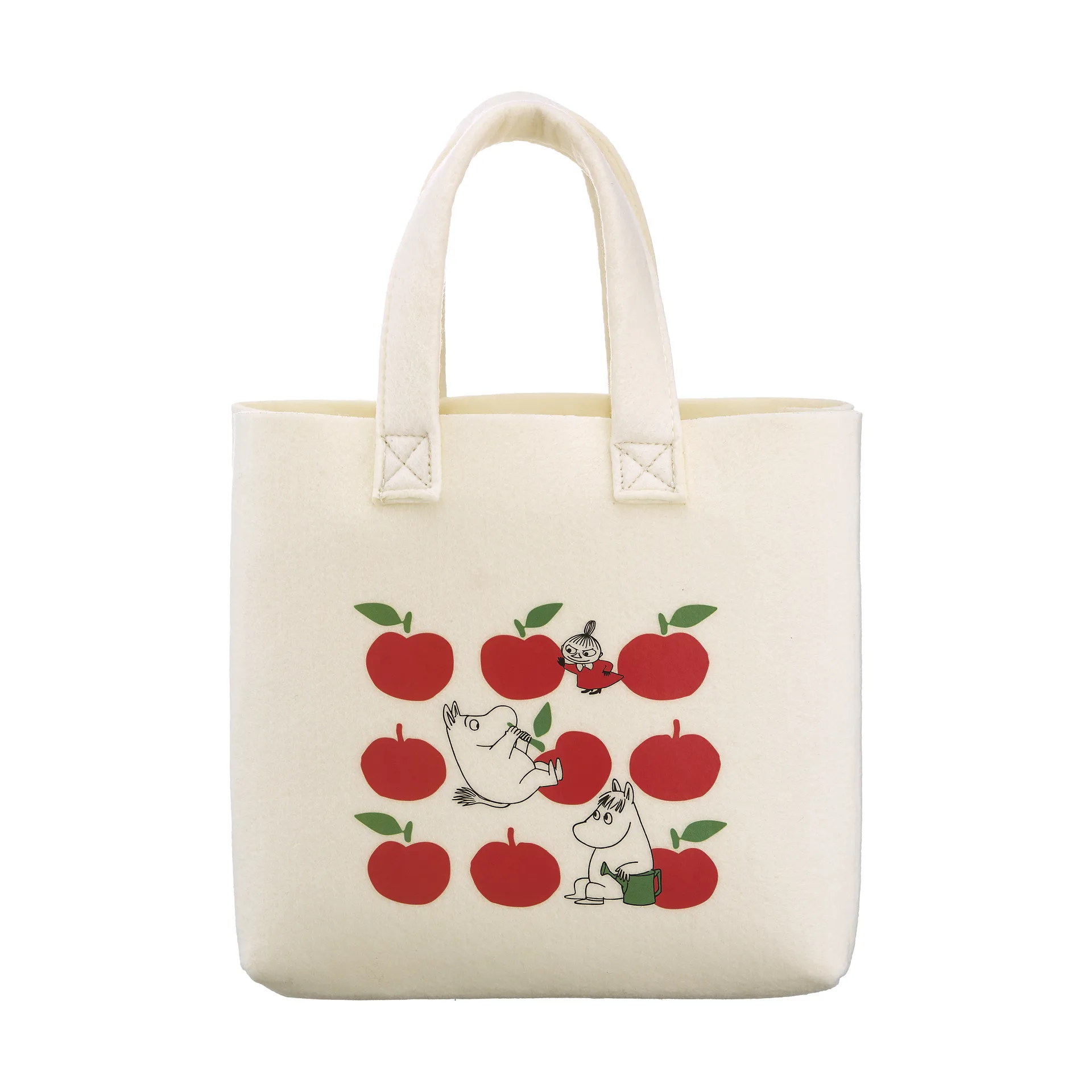 Borsa Mumin Tote Bag 25x25 cm, Joyfull Apples Muurla