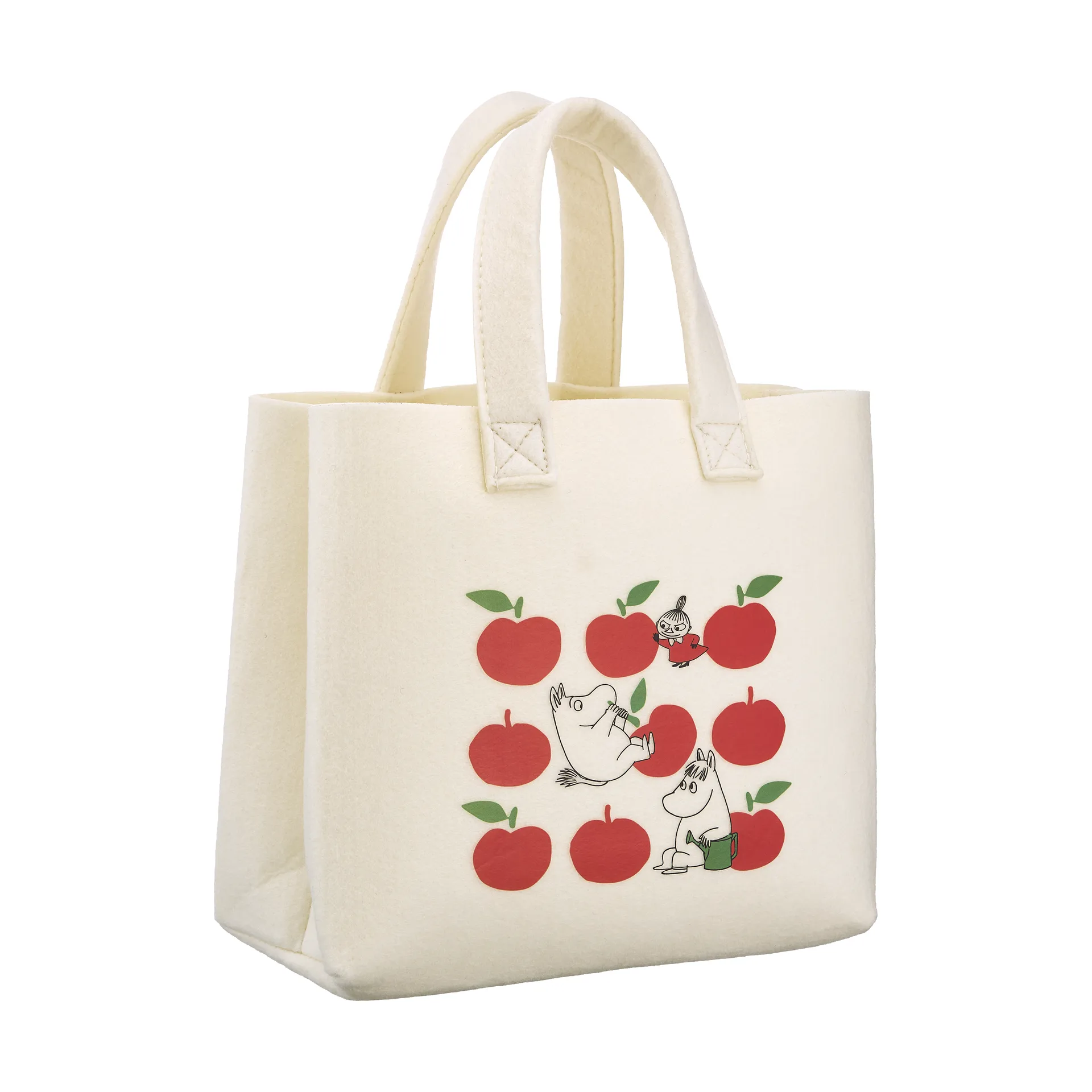 Borsa Mumin Tote Bag 25x25 cm, Joyfull Apples Muurla