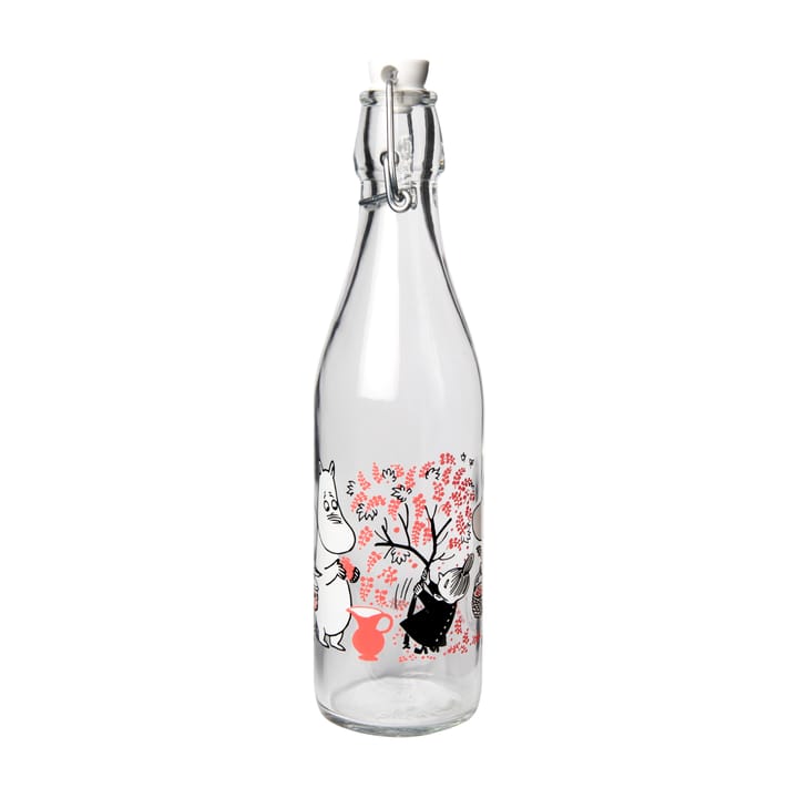 Bottiglia in vetro Moomin 0,5 L - Berries - Muurla