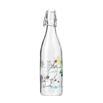 Bottiglia in vetro Moomin 0,5 L - Fun in the water - Muurla