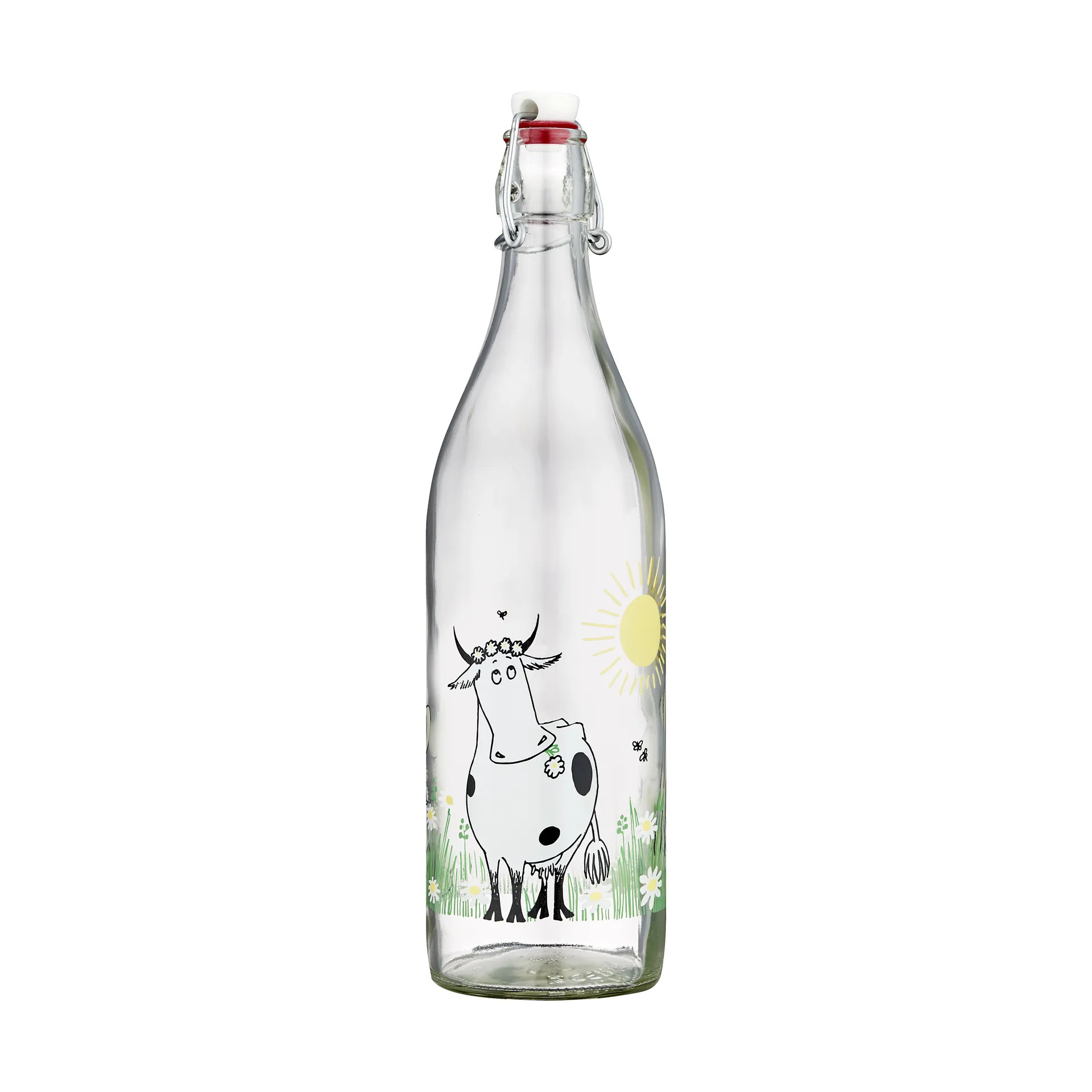 Bottiglia in vetro Moomin 1 L, Prato Muurla