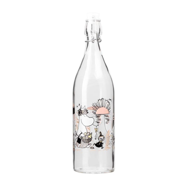 Bottiglia in vetro Moomin 1 L - The Beach - Muurla