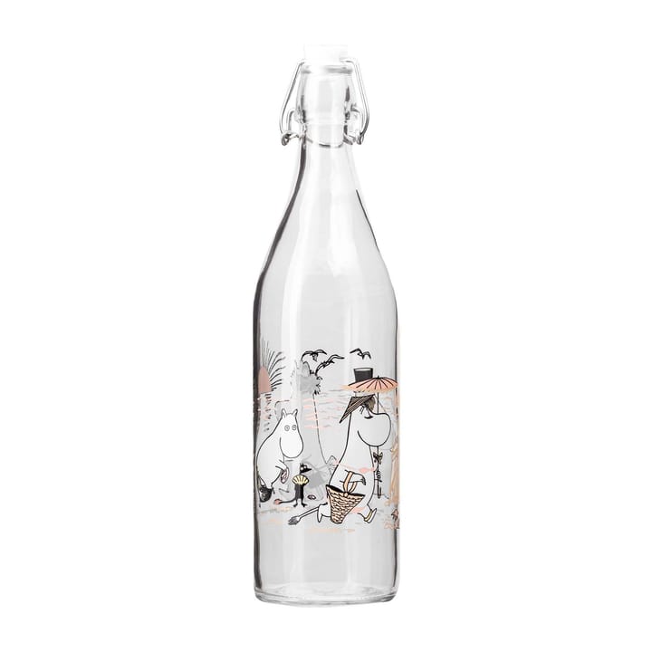 Bottiglia in vetro Moomin 1 L, The Beach Muurla