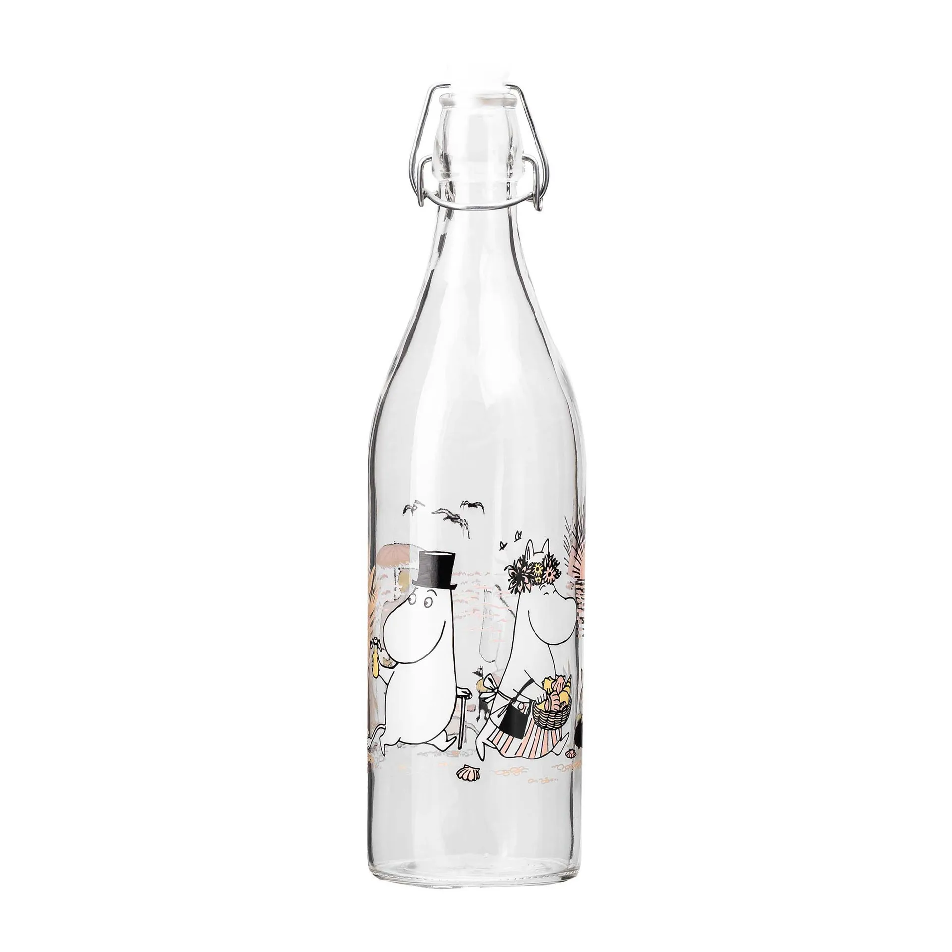 Bottiglia in vetro Moomin 1 L, The Beach Muurla