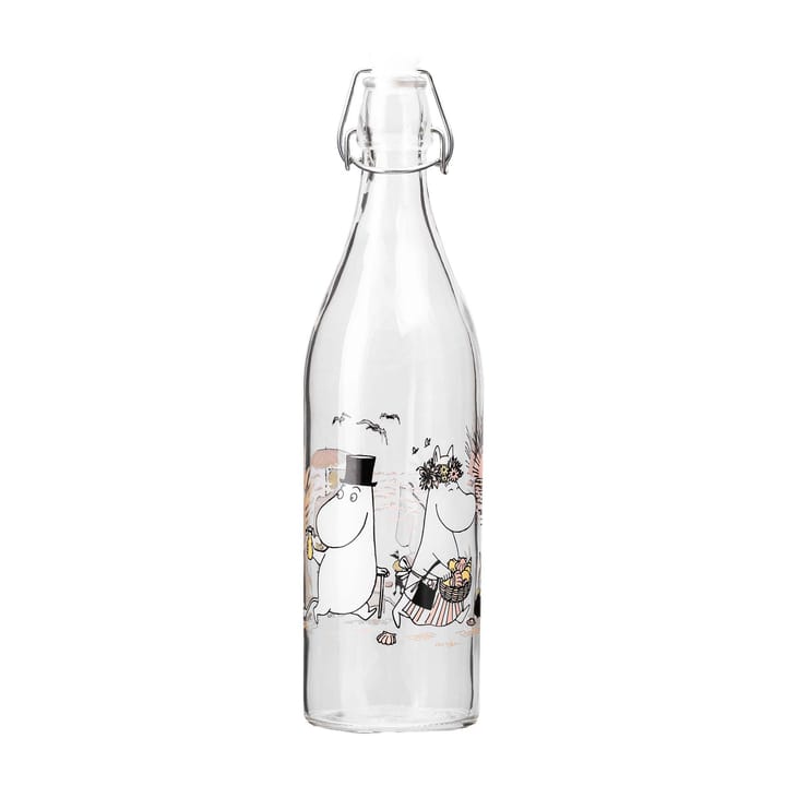 Bottiglia in vetro Moomin 1 L, The Beach Muurla