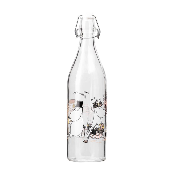 Bottiglia in vetro Moomin 1 L - The Beach - Muurla