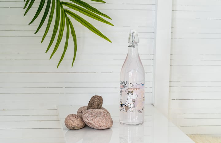 Bottiglia in vetro Moomin 1 L, The Beach Muurla