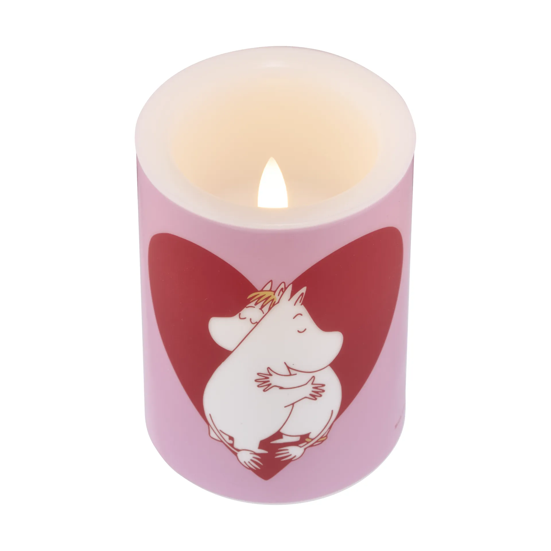 Candelotto Moomin LED 10 cm, Heart Muurla
