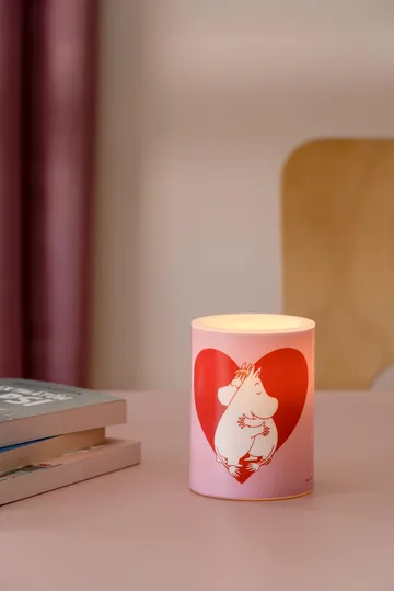 Candelotto Moomin LED 10 cm - Heart - Muurla