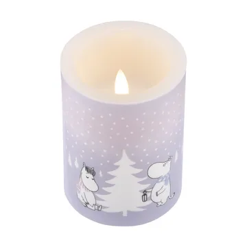 Candelotto Moomin LED 10 cm - Snowfall - Muurla