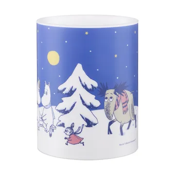 Candelotto Moomin LED 12,5 cm - Notte stellata - Muurla