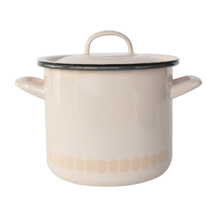 Casseruola smaltata Vappu 2,5 L, Beige Muurla