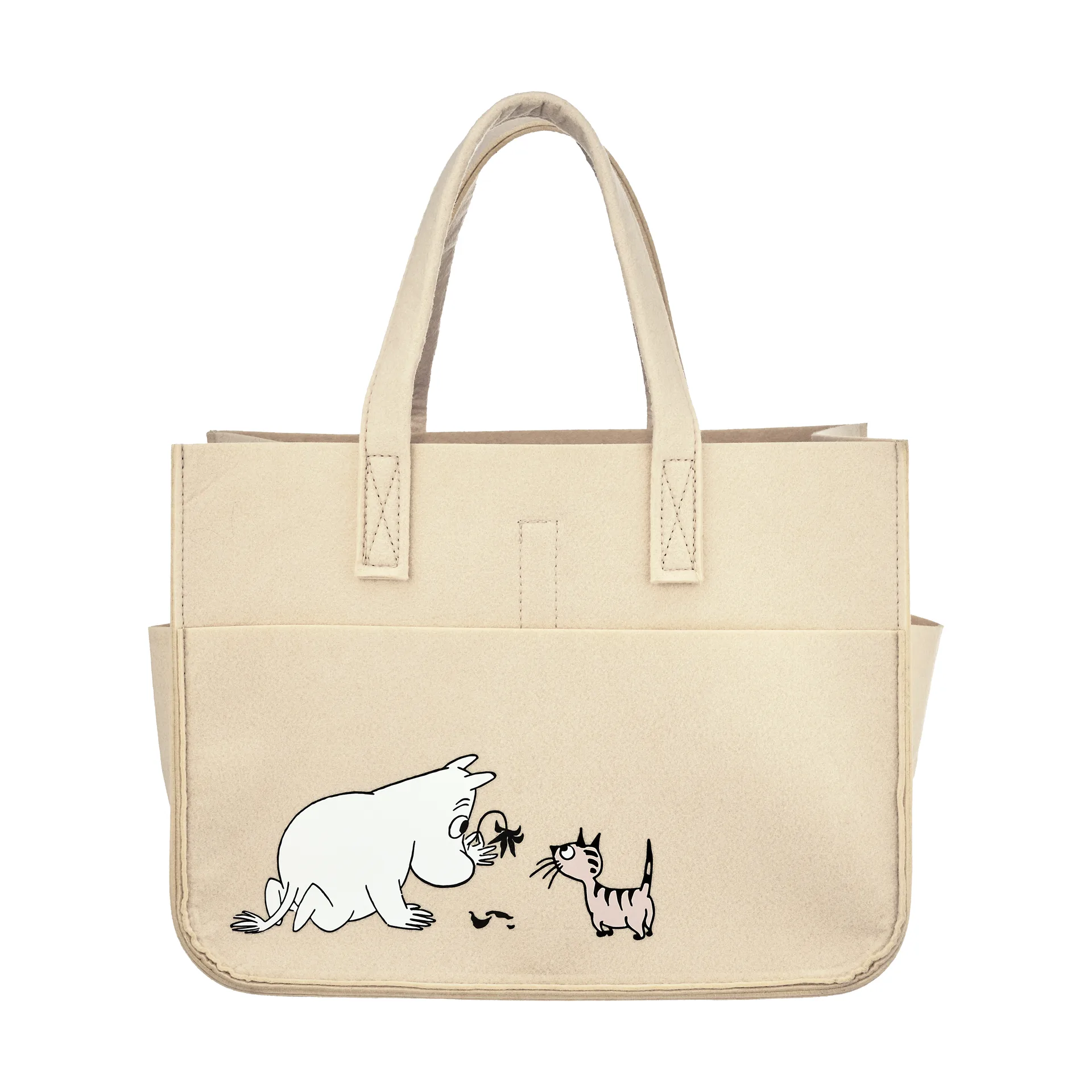 Cesta portaoggetti Mumin pets 25x40 cm, Beige Muurla