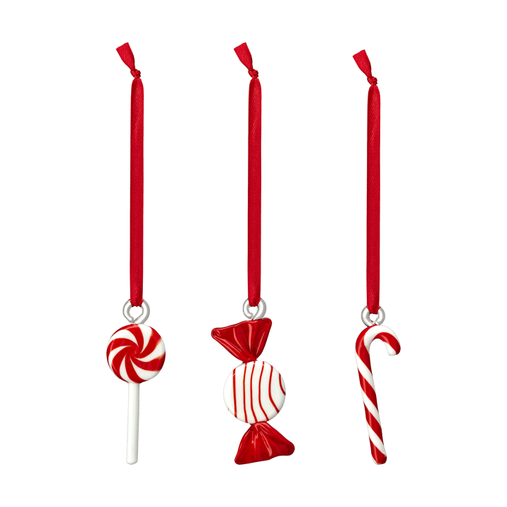 Decorazioni natalizie Muurla 3 pezzi - Caramelle - Muurla