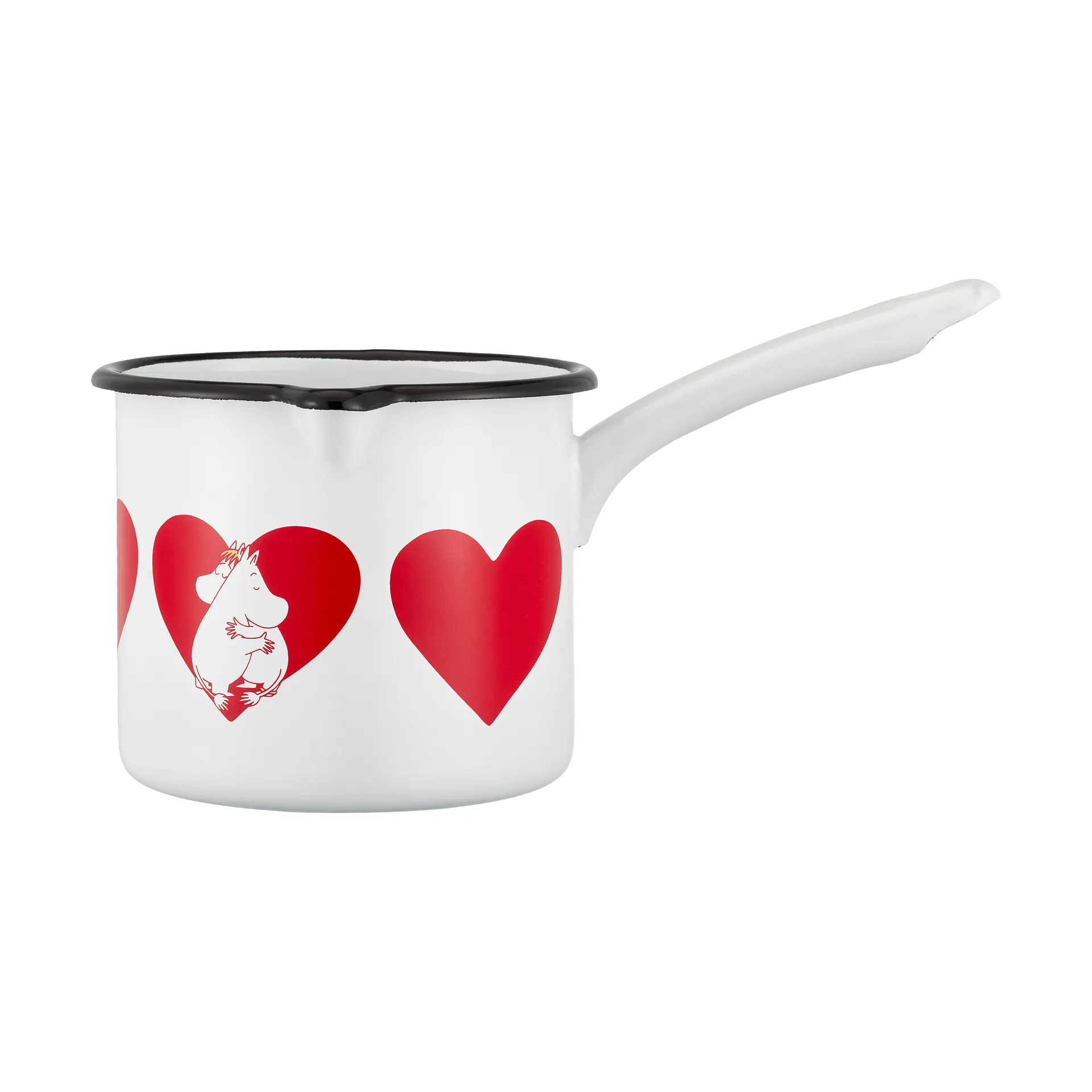 Heart casseruola smaltata Mumin, 1,3 L Muurla