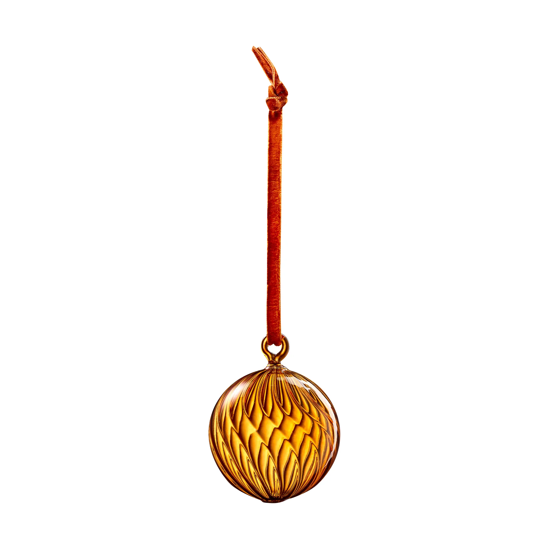 Palla di Natale Muurla Ø6 cm, Ambra Muurla