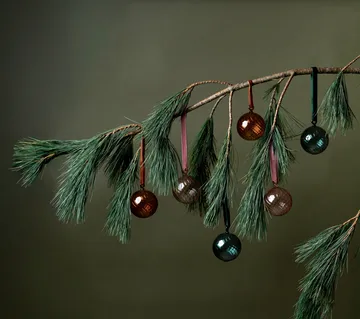 Palla di Natale Muurla Ø6 cm - Ambra - Muurla