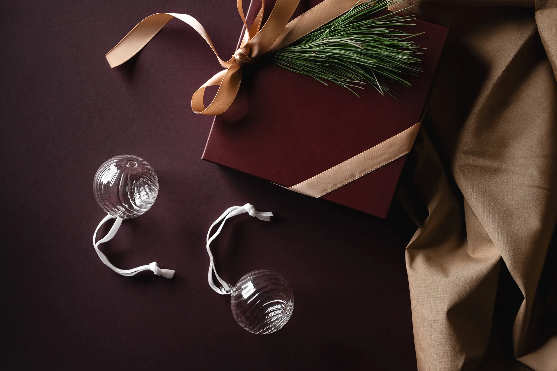 Palla di Natale Muurla Ø6 cm, Chiaro Muurla