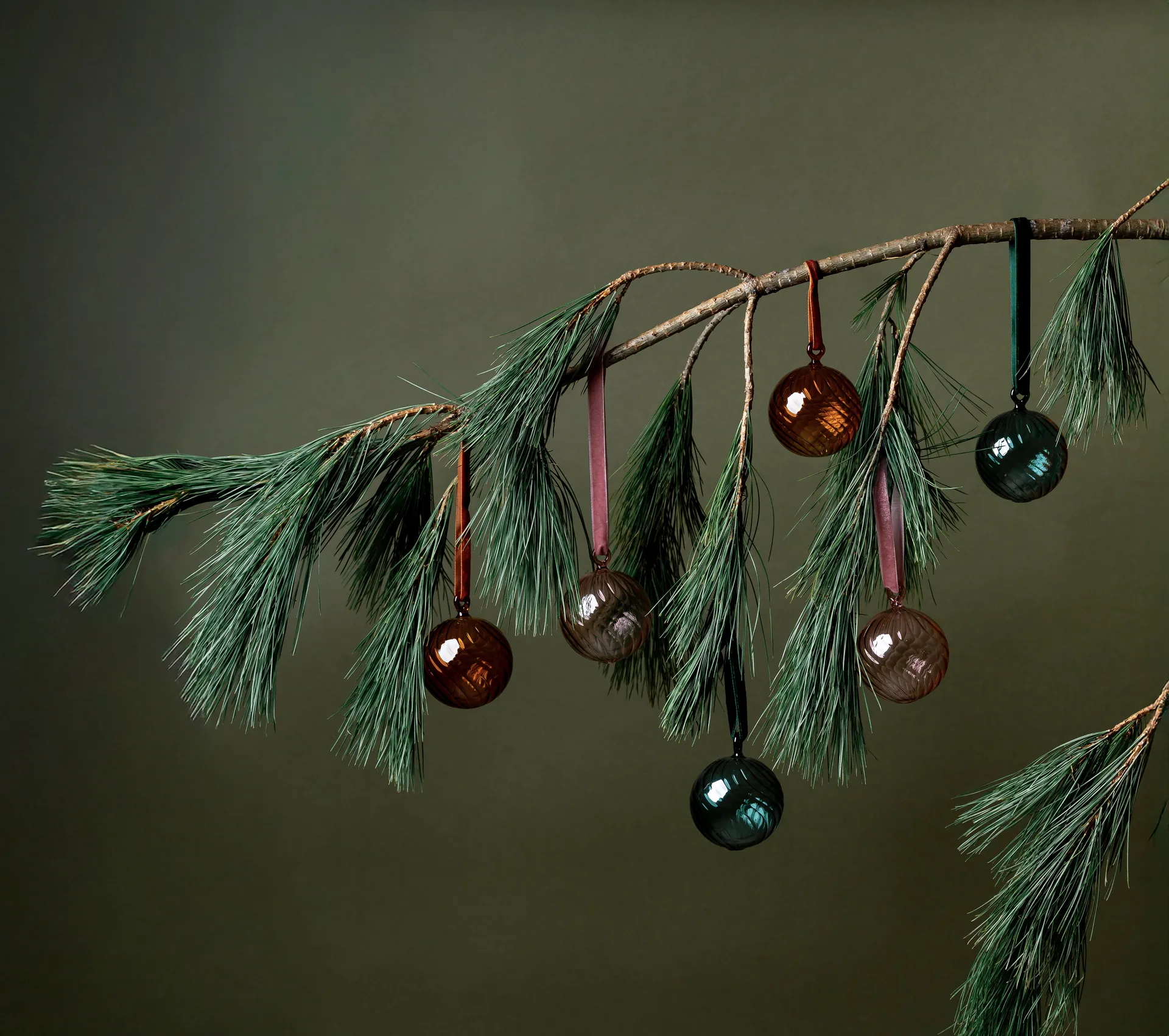 Palla di Natale Muurla Ø6 cm, Teal Muurla