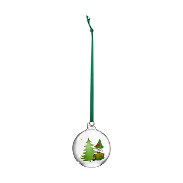 Pallina albero di natale Moomin Ø7 cm - Abete - Muurla
