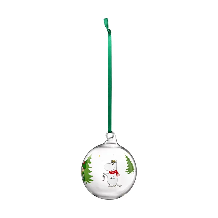 Pallina albero di natale Moomin Ø9 cm - Abete - Muurla