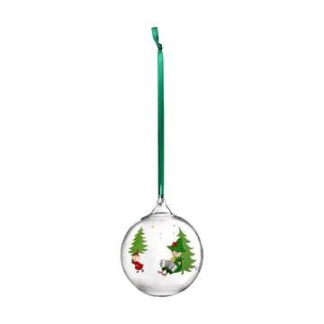 Pallina albero di natale Moomin Ø9 cm - Abete - Muurla
