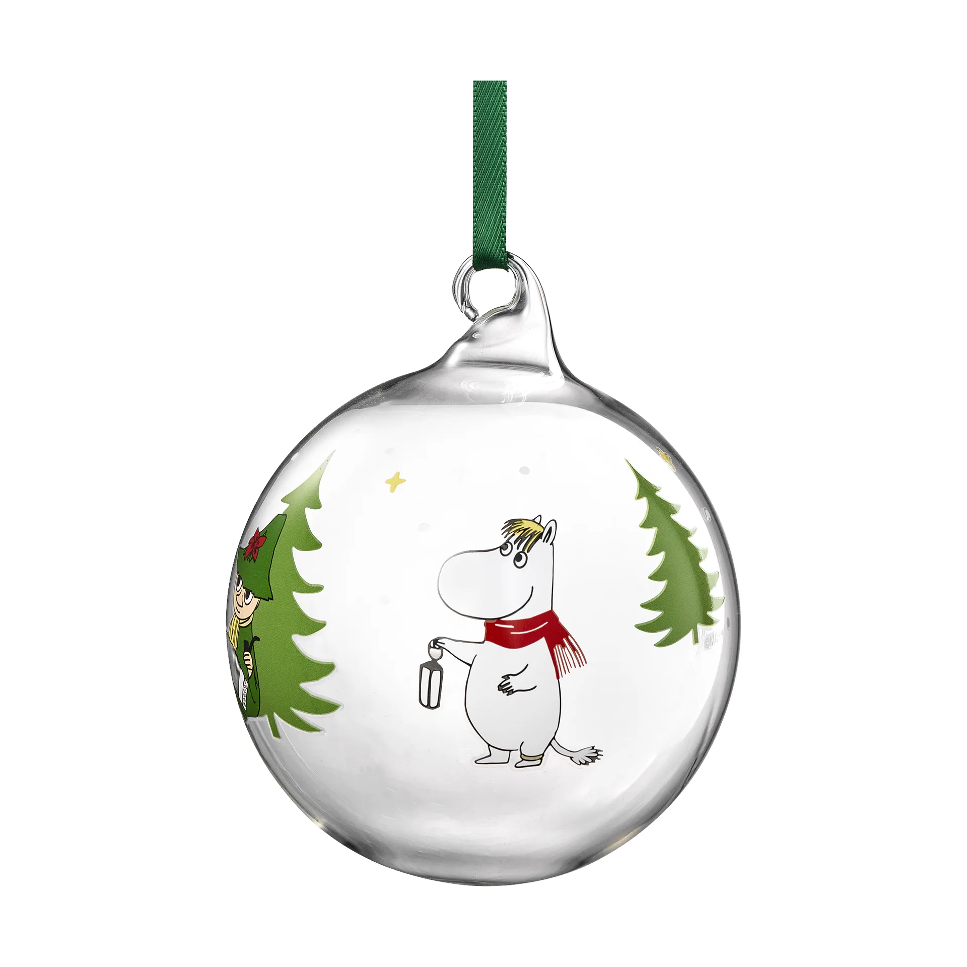 Pallina albero di natale Moomin Ø9 cm, Abete Muurla