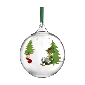 Pallina albero di natale Moomin Ø9 cm - Abete - Muurla