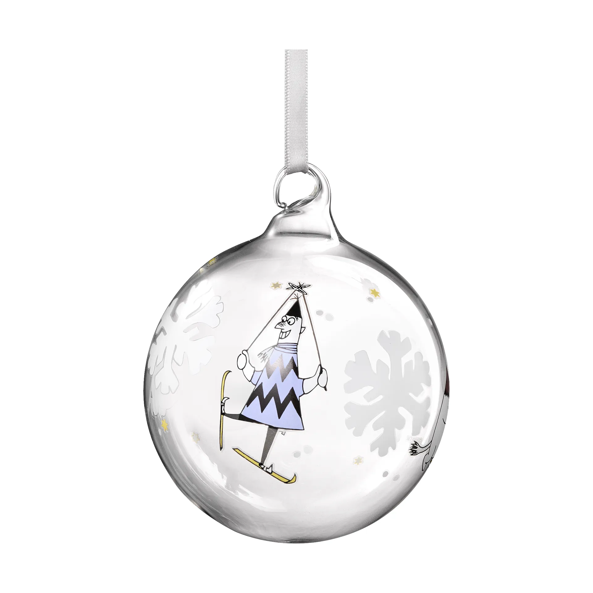 Pallina albero di natale Moomin Ø9 cm, Snowflake Muurla