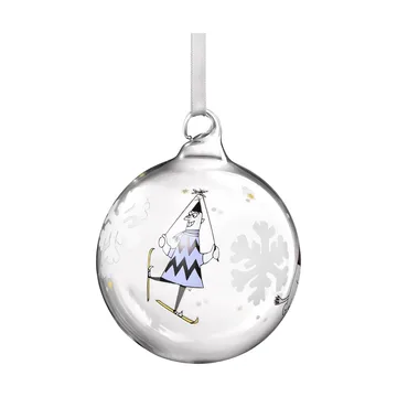 Pallina albero di natale Moomin Ø9 cm - Snowflake - Muurla