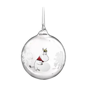Pallina albero di natale Moomin Ø9 cm - Snowflake - Muurla