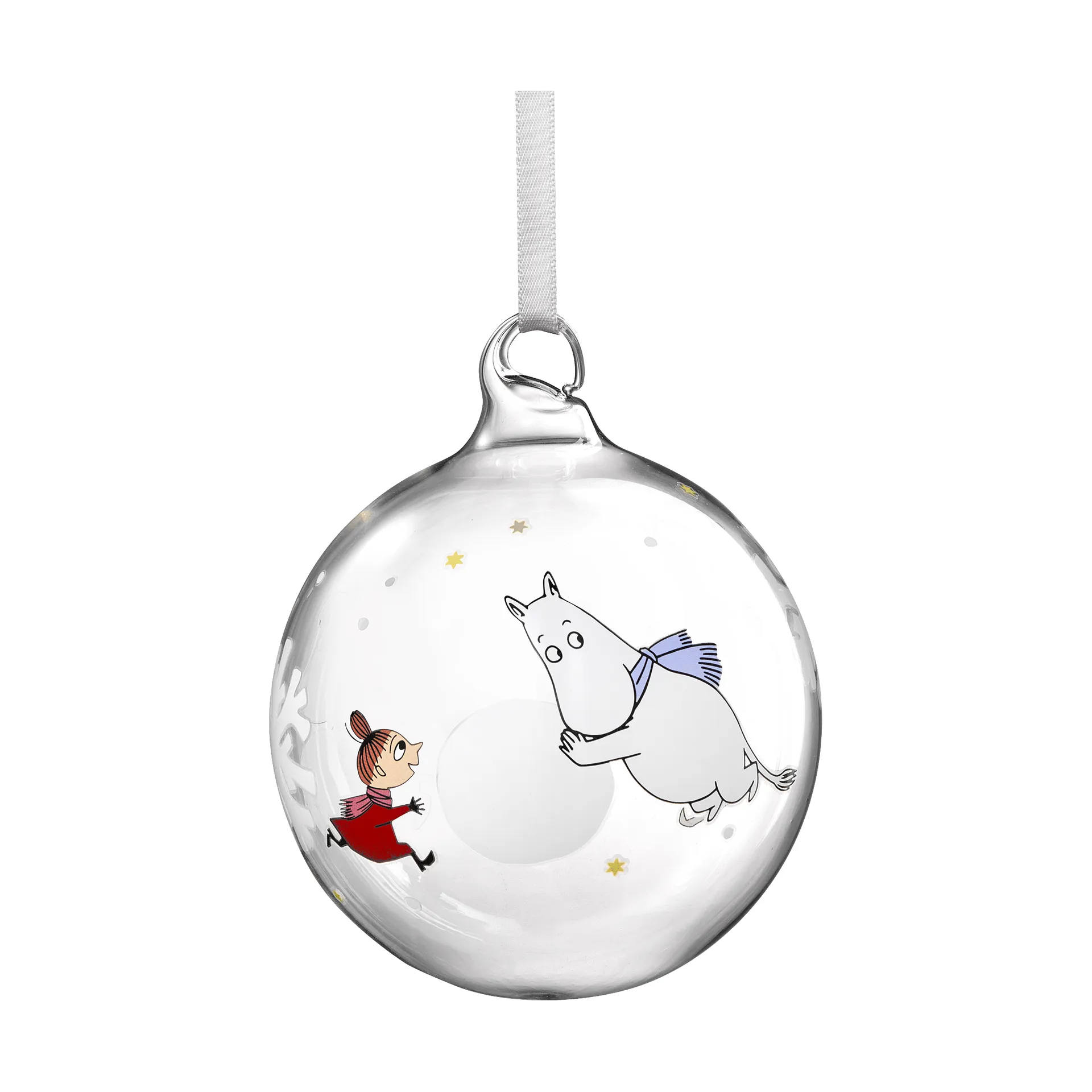 Pallina albero di natale Moomin Ø9 cm, Snowflake Muurla