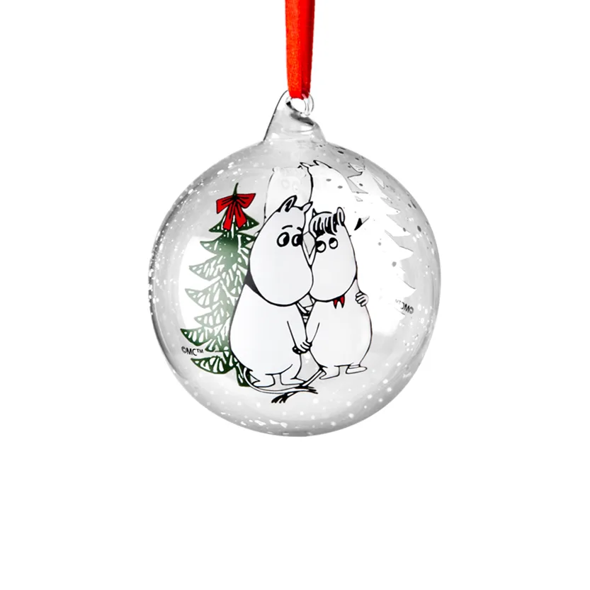 Pallina albero di natale Moomin Ø9 cm,  Muurla