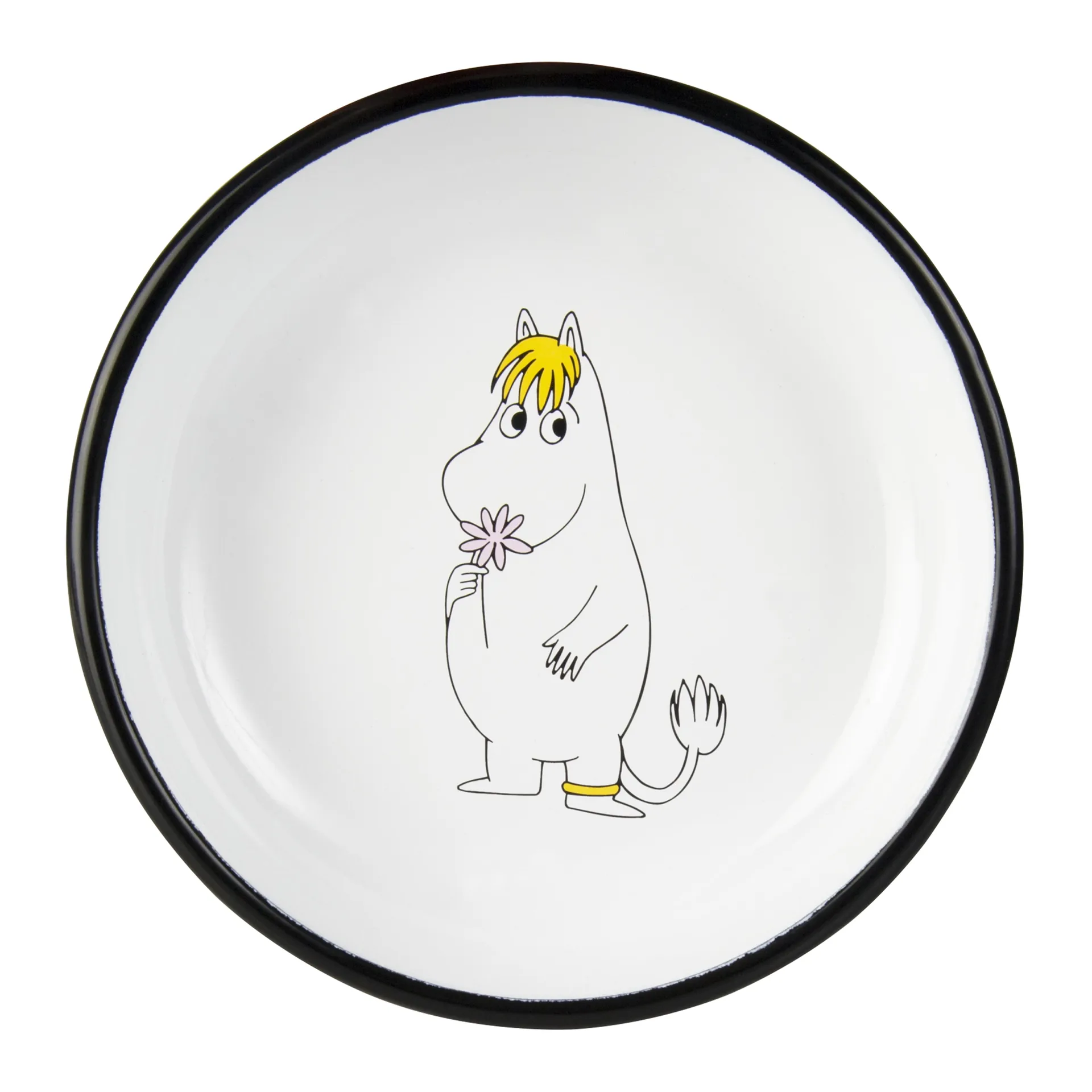 Piatto smaltato Moomin Retro 18 cm, Snorkmaiden Muurla