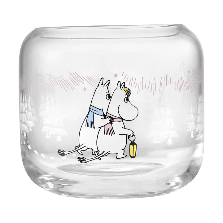 Portacandela Mumin Ø9x8 cm - Frosty Day - Muurla