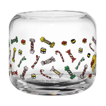 Portacandela Pippi Ø9x8 cm - Candy - Muurla