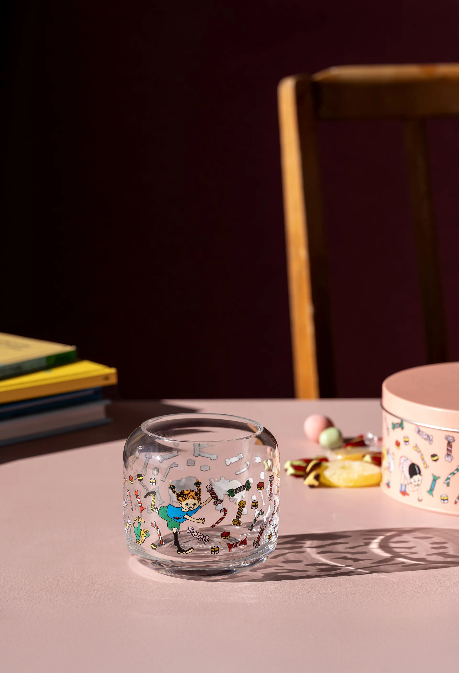 Portacandela Pippi Ø9x8 cm, Candy Muurla