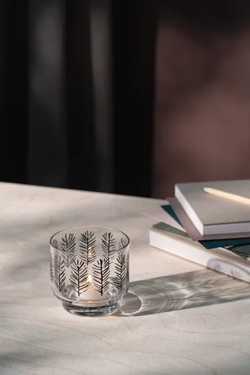 Portacandela Teemu Järvi x Muurla Ø9x8 cm - Spruce branches - Muurla