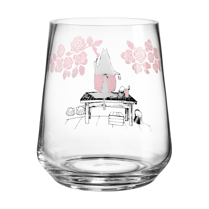 Portacandela/vaso Moomin originals 17,5 cm, Rose Muurla