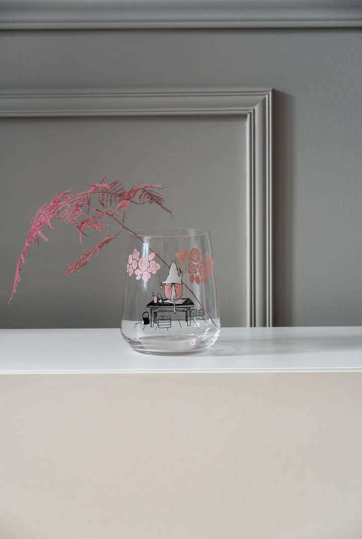 Portacandela/vaso Moomin originals 17,5 cm, Rose Muurla