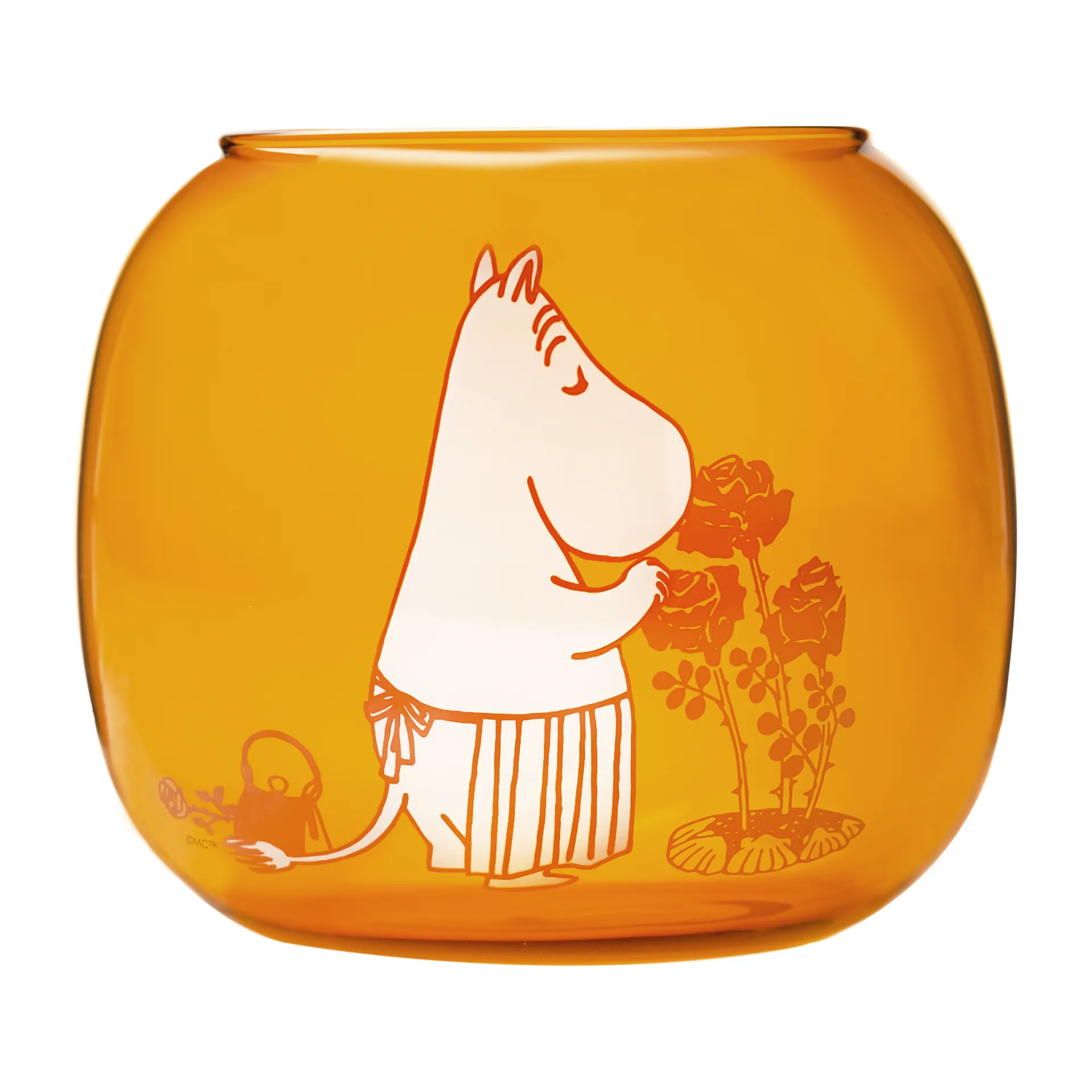 Portacandele Mamma Moomin, 9,5 cm, Ambra Muurla