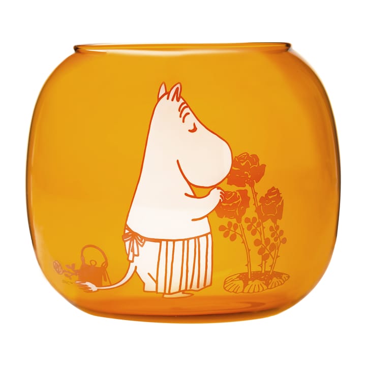 Portacandele Mamma Moomin, 9,5 cm - Ambra - Muurla