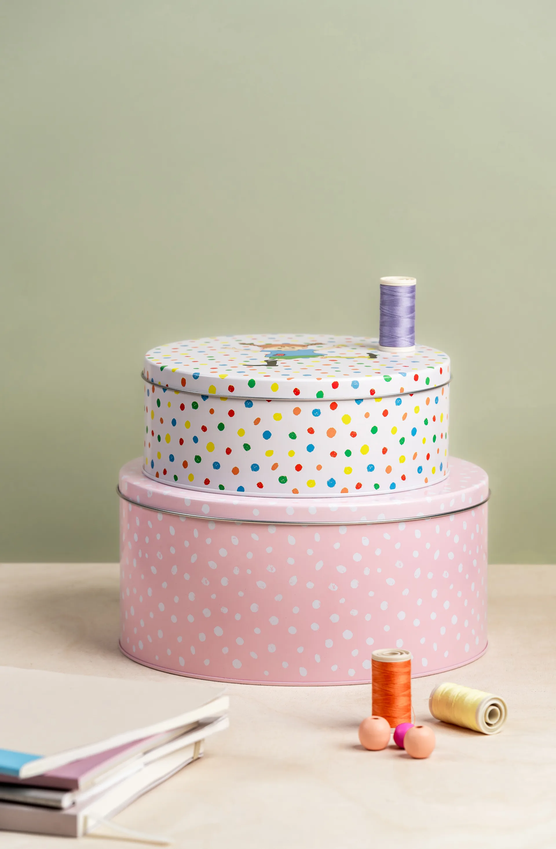 Set di lattine Pippi, 2 pezzi Muurla