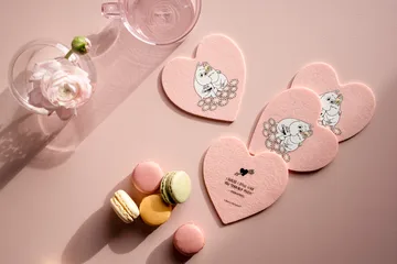 Sottobicchiere Mumin 4-pack - Insieme - Muurla